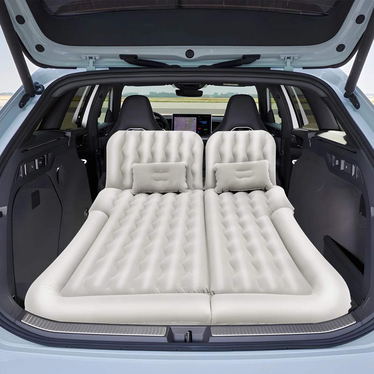 Matelas gonflable portable pour voiture