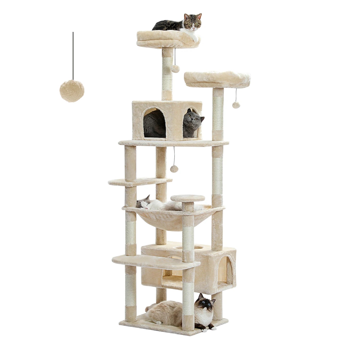 Grand arbre pour chats d'intérieur