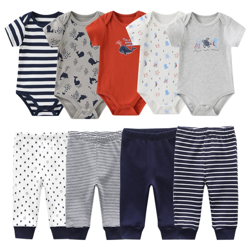 Ensemble de vêtements 10 pièces pour bébé