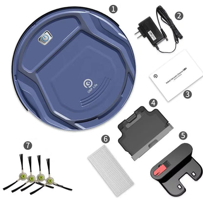 Aspirateur robot sans fil 2000pa