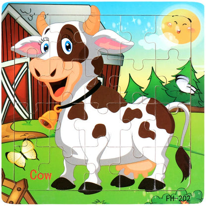 Puzzle 3D en bois de 20 pièces
