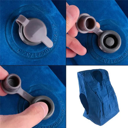 Oreiller gonflable en PVC pour voyage