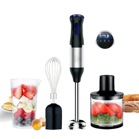 Robot culinaire 4 en 1 de 1000 W (4 en 1)