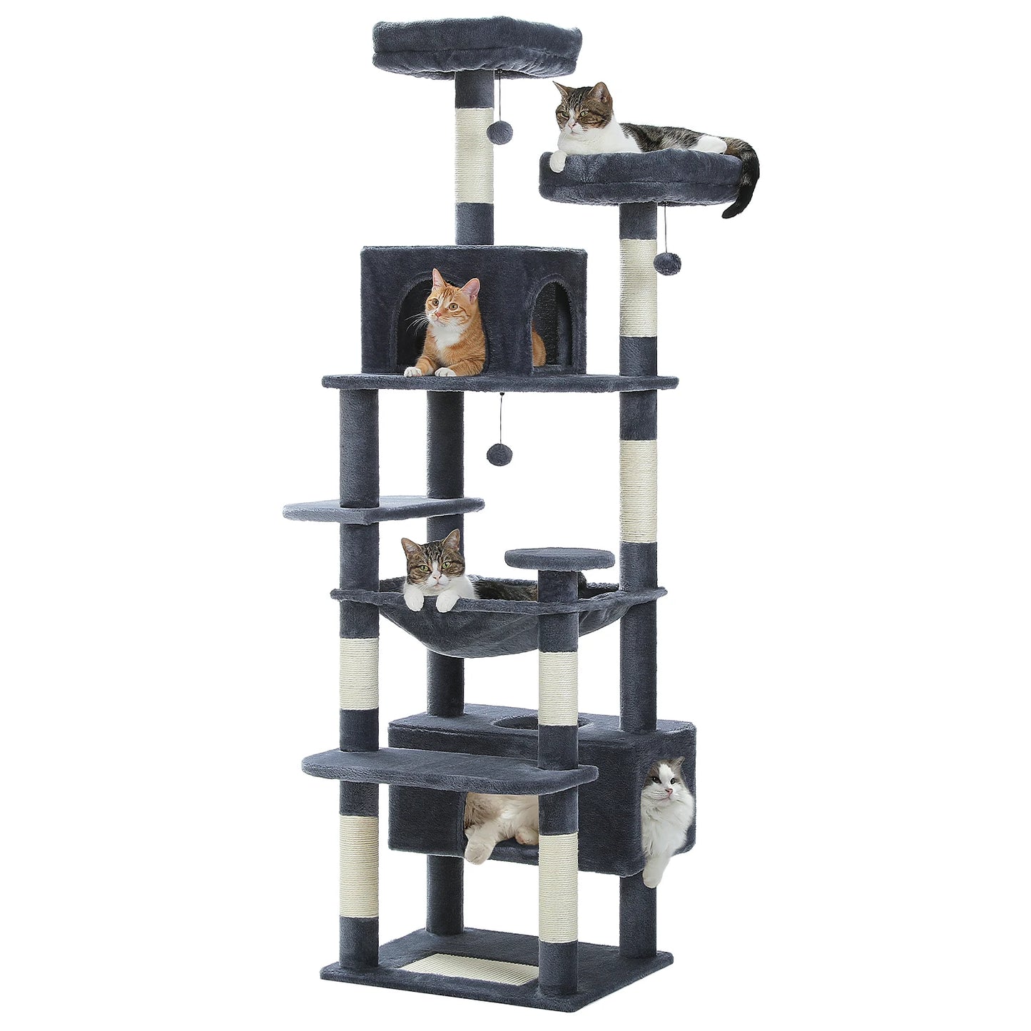 Grand arbre pour chats d'intérieur