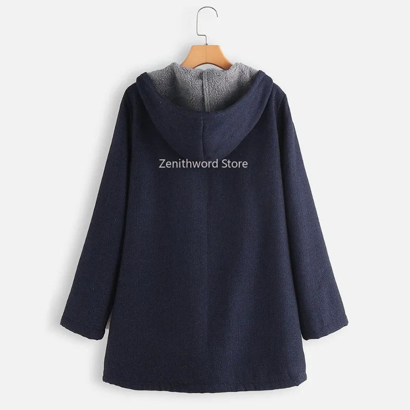 Manteau automne-hiver chaude pour femme
