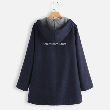 Manteau automne-hiver chaude pour femme