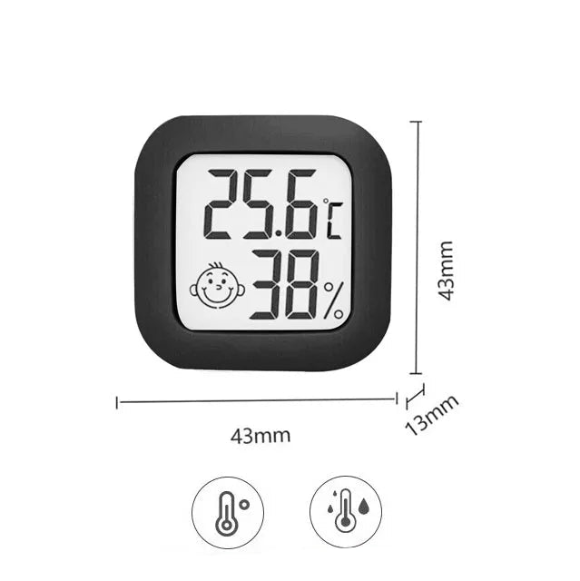 Thermomètre et hygromètre numérique LCD