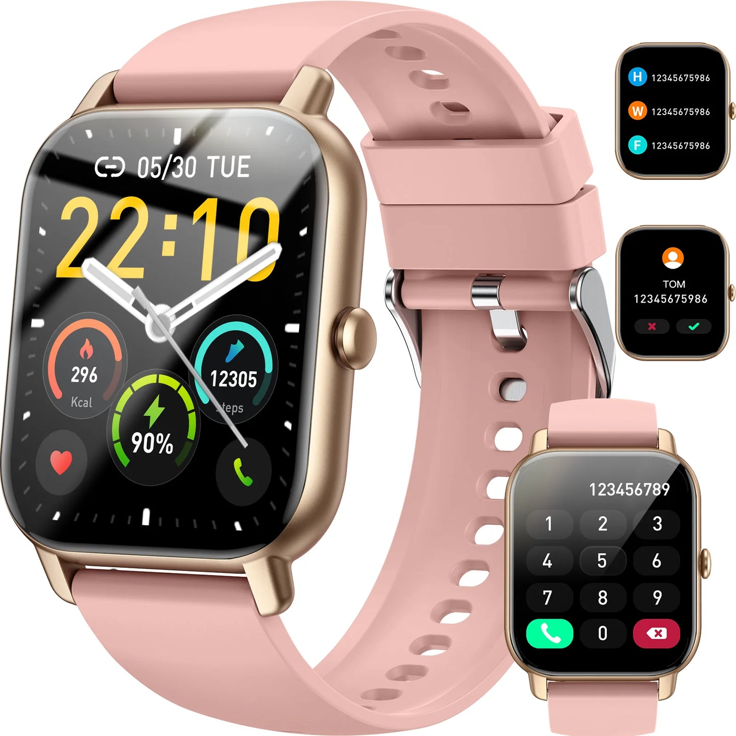 Montre connectée ultra fine 1,85 pouces