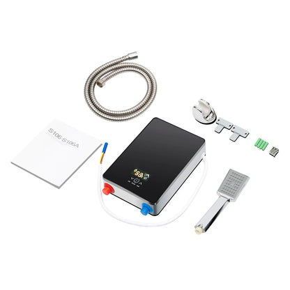 Chauffe-eau électrique 6500 en acier inoxydable avec écran LED
