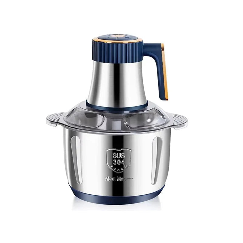 Hachoir à aliments électrique 5 litres en acier inoxydable