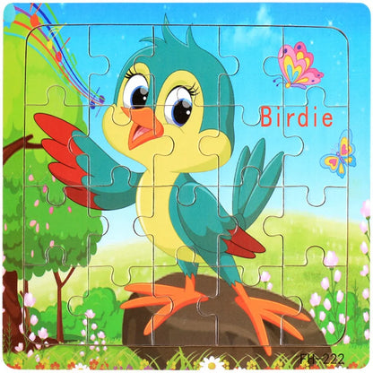 Puzzle 3D en bois de 20 pièces