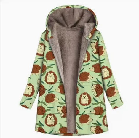 Manteau automne-hiver chaude pour femme