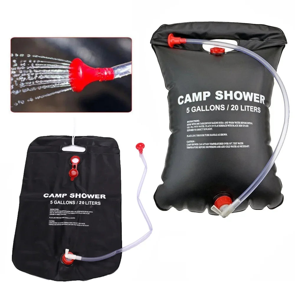 Sac de douche portable 20 litres
