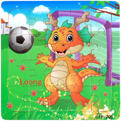 Puzzle 3D en bois de 20 pièces