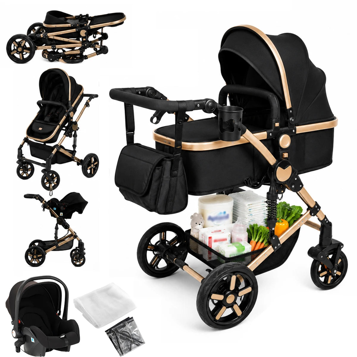 Pousse bébé confort ride 3 en 1