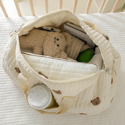 Sac de rangement brodé pour maman