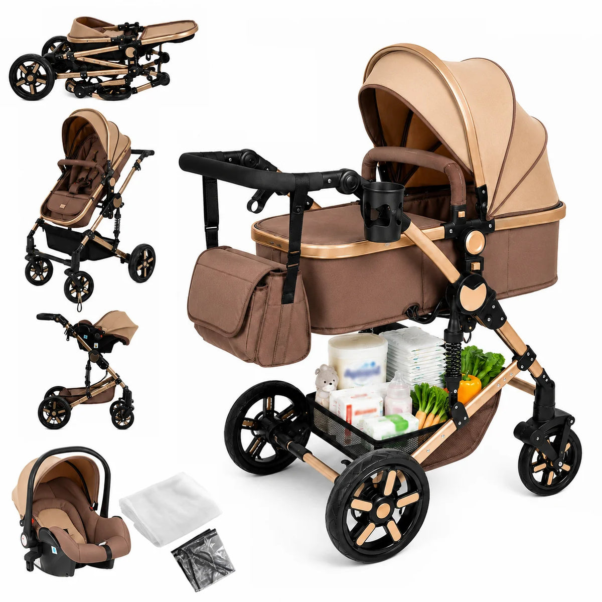 Pousse bébé confort ride 3 en 1