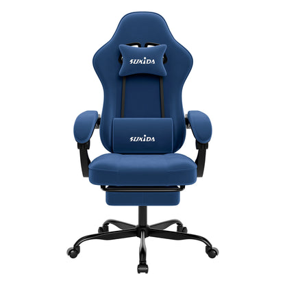 Chaise de bureau ergonomique réglable avec support lombaire