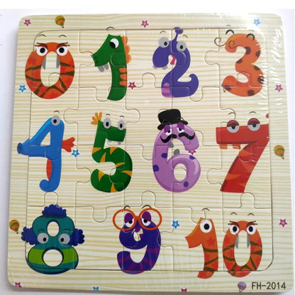 Puzzle 3D en bois de 20 pièces