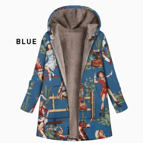 Manteau automne-hiver chaude pour femme
