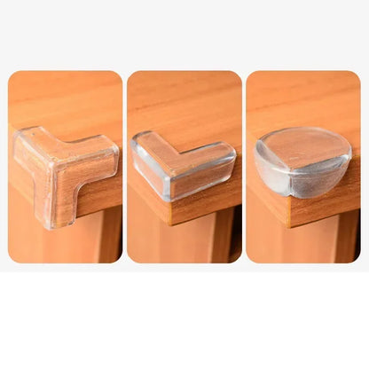 Lot 10 protections d'angle anti-collision en silicone