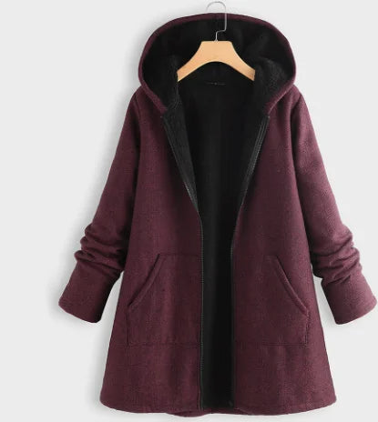 Manteau automne-hiver chaude pour femme
