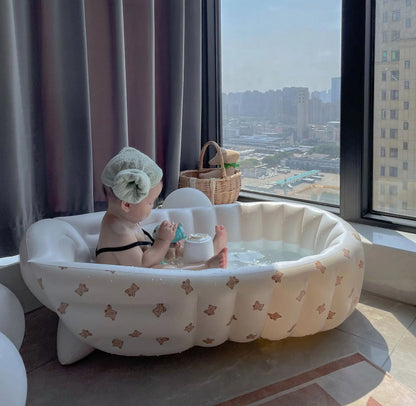 Baignoire gonflable portable pour bébé