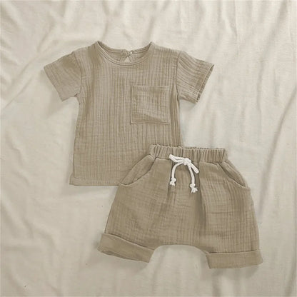 Ensemble 2 pièces doux et stylé pour bébé