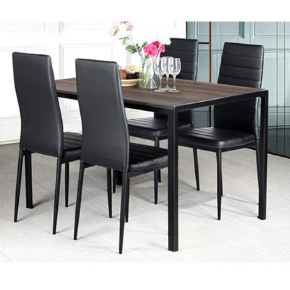 Ensemble de 6 chaises rembourrées avec dossier haut