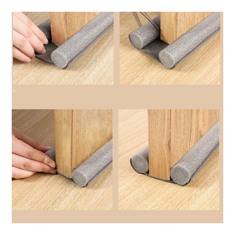 Joint d'étanchéité flexible pour bas de porte
