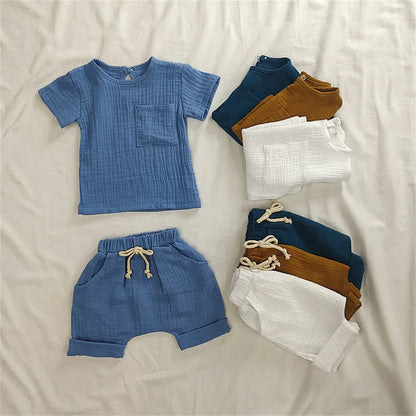 Ensemble 2 pièces doux et stylé pour bébé