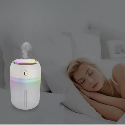 Mini humidificateur d'air portable LED