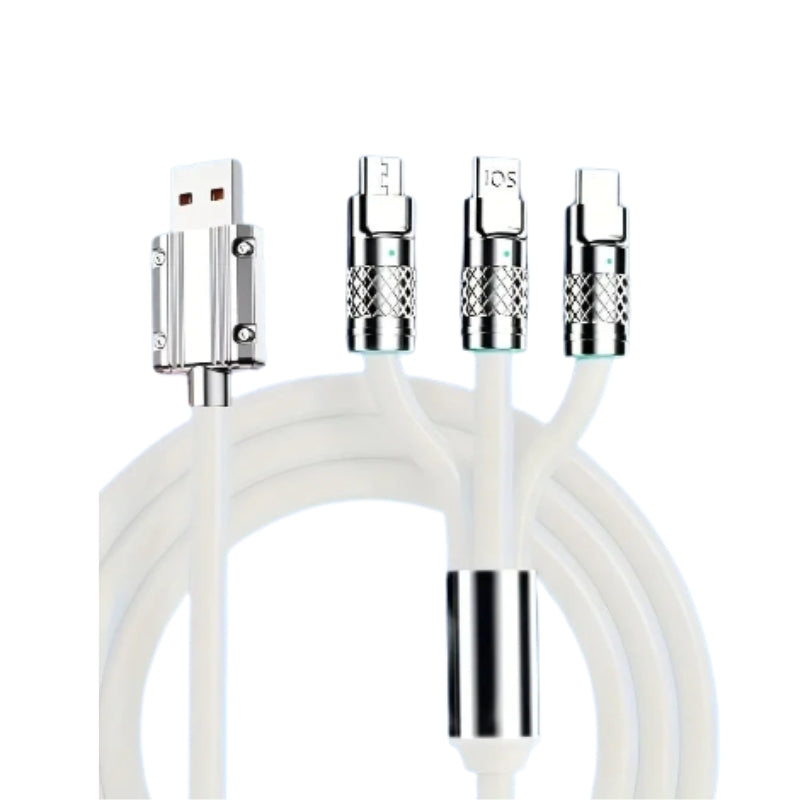 Câble de charge ultra-rapide 3-en-1