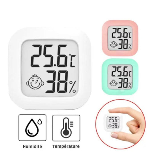 Thermomètre et hygromètre numérique LCD