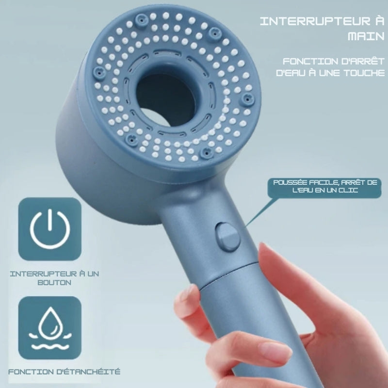Kit de Pommeau de Douche à 5 Modes