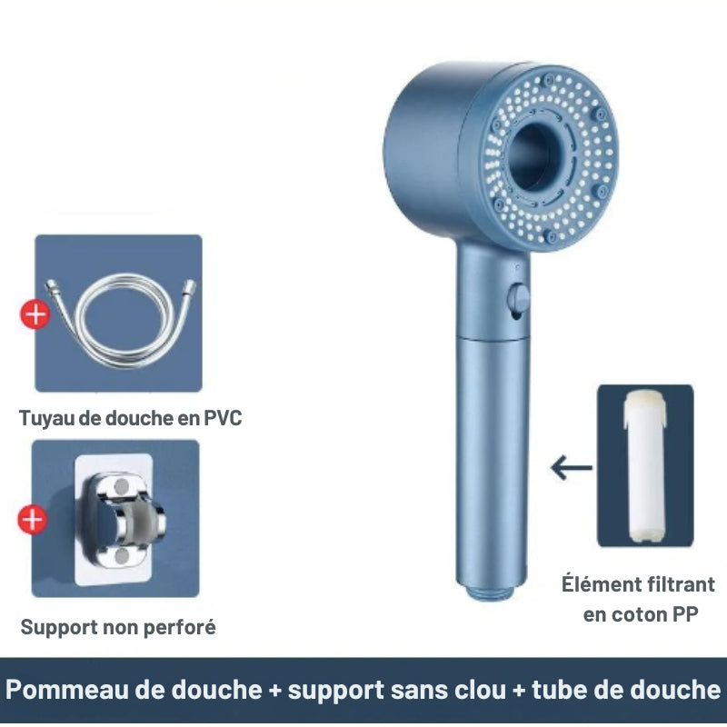 Kit de Pommeau de Douche à 5 Modes