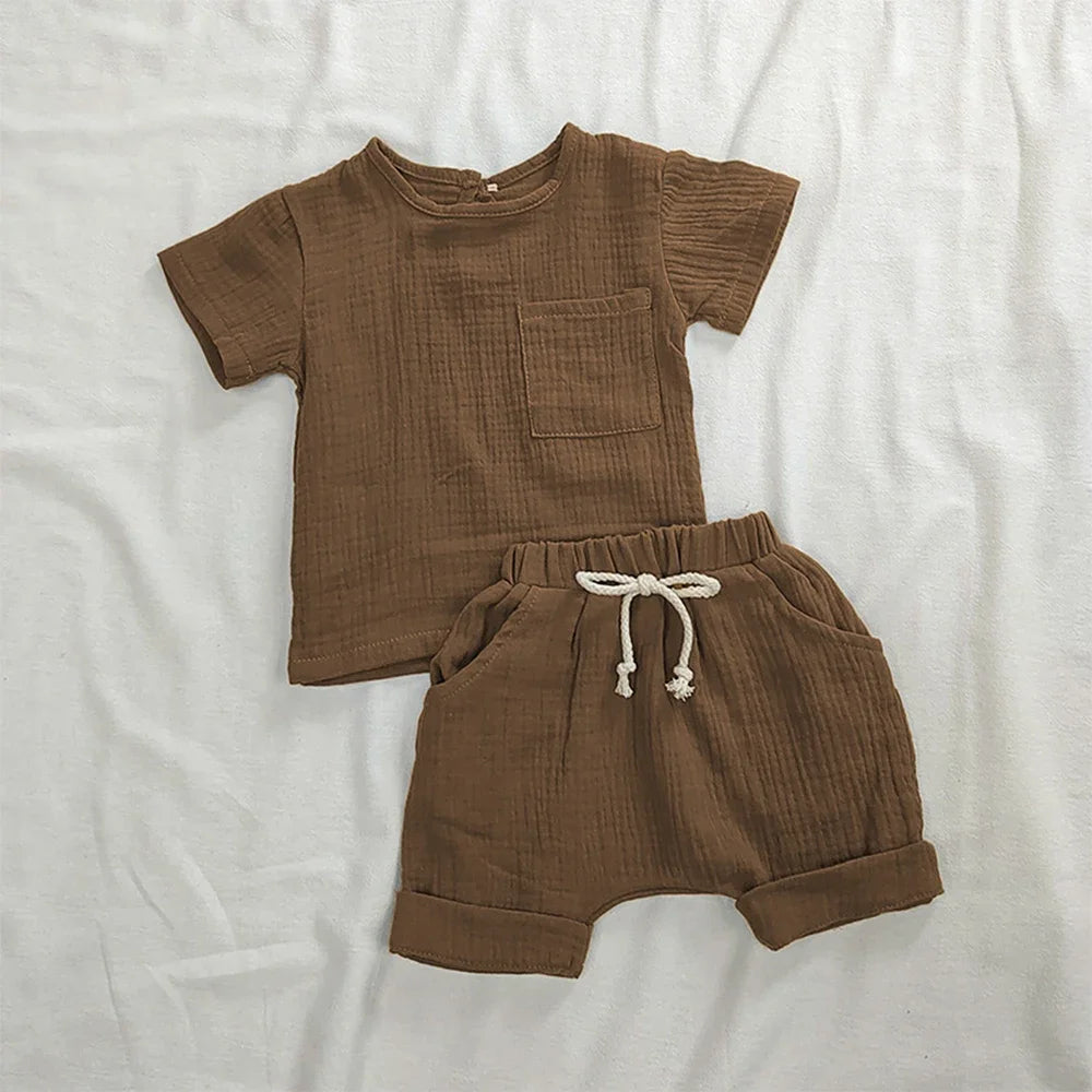 Ensemble 2 pièces doux et stylé pour bébé