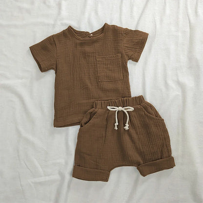 Ensemble 2 pièces doux et stylé pour bébé
