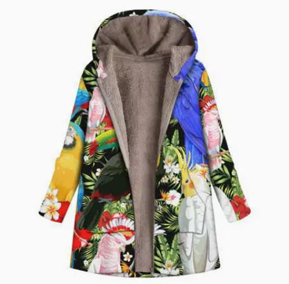 Manteau automne-hiver chaude pour femme