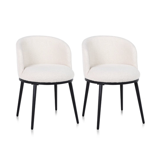 Lot de Chaises de Salle à Manger Rembourrées