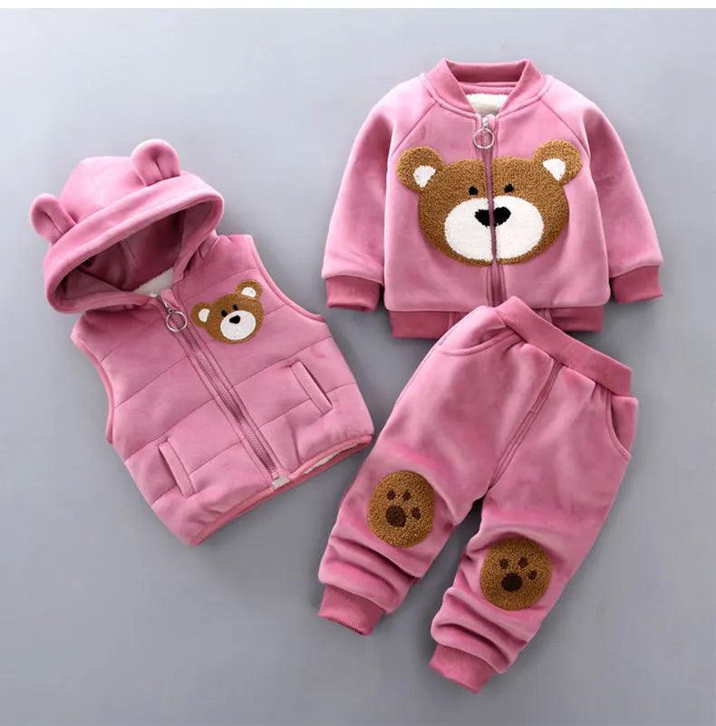 Ensemble de vêtements à motif d'animaux 3 pièces