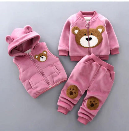 Ensemble de vêtements à motif d'animaux 3 pièces