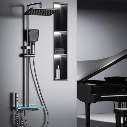 Ensemble de douche avec affichage numérique
