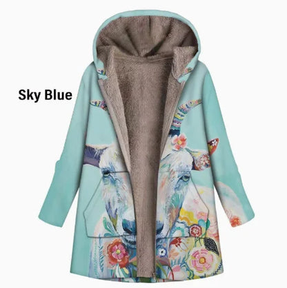 Manteau automne-hiver chaude pour femme
