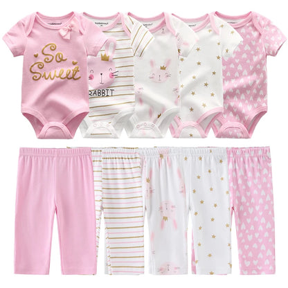 Ensemble de vêtements 10 pièces pour bébé