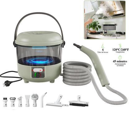 Nettoyeur vapeur portatif avec poignée 1500W