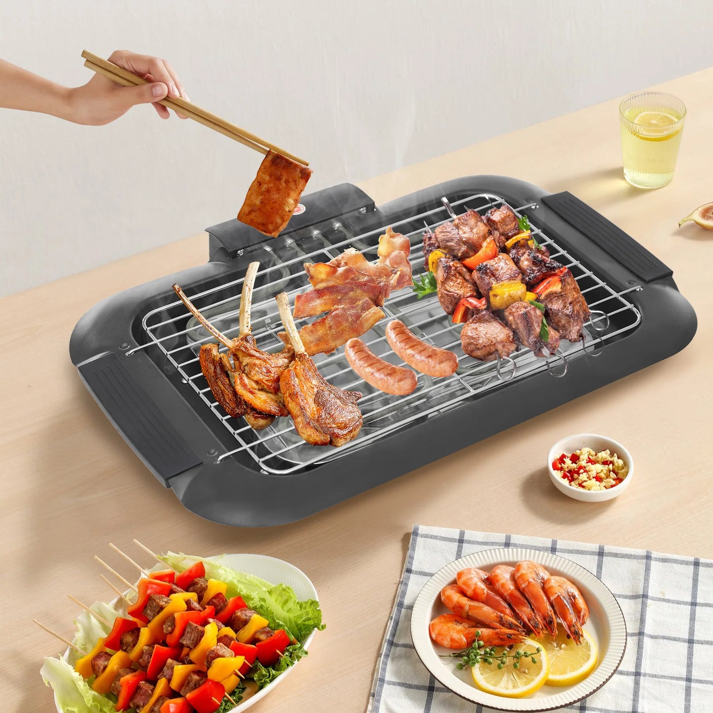 Gril électrique de table 2000W