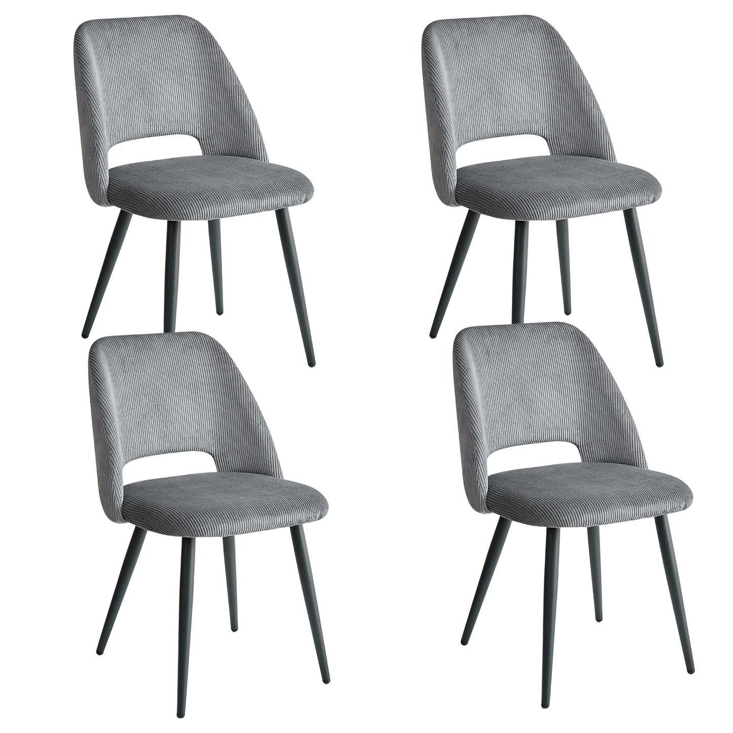 Ensemble de chaises de salle à manger élégantes