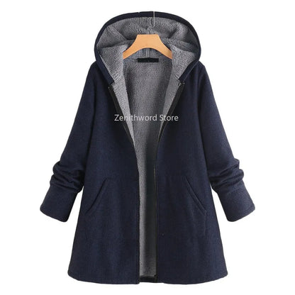 Manteau automne-hiver chaude pour femme