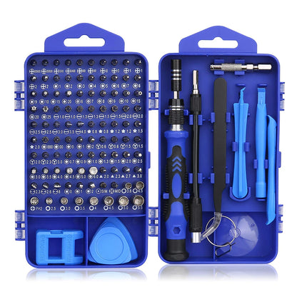 Kit de tournevis magnétique professionnel de précision 122 pièces